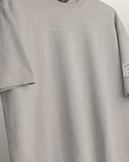 Raw Beige Boxy-Fit T-Shirt