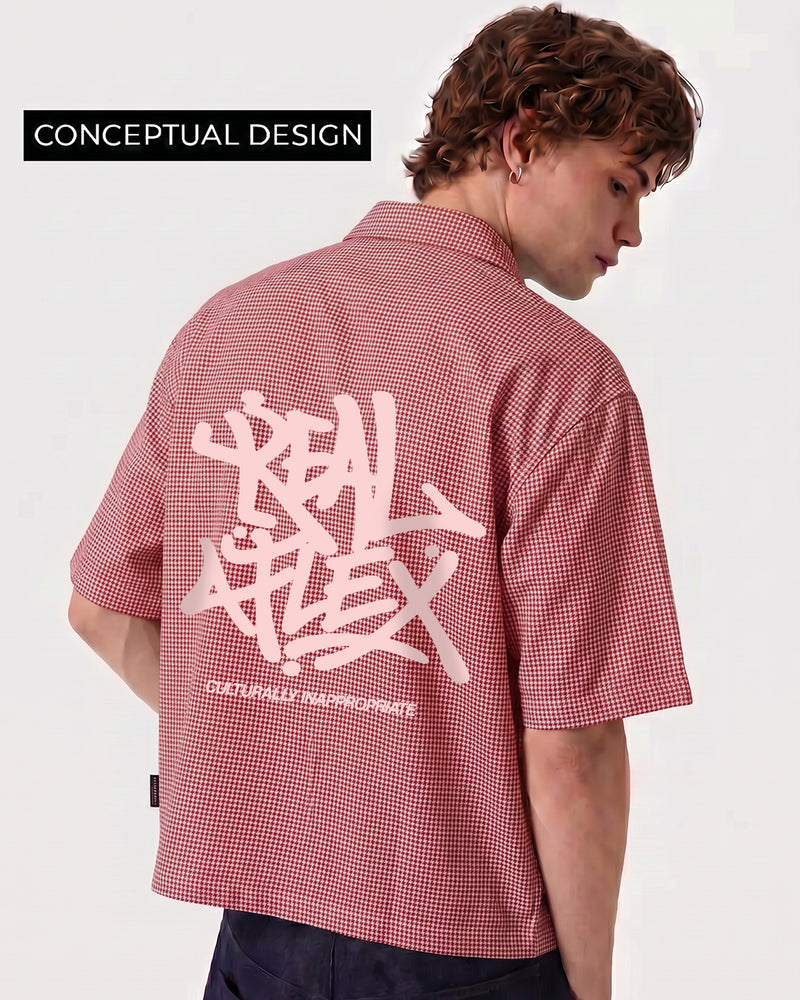 Real Flex Half Sleeves Checks Shirt