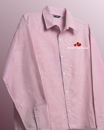 Think Of Me Full Sleeves Striped Shirt