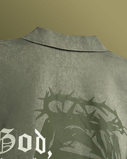 Thank God Polo T-shirt