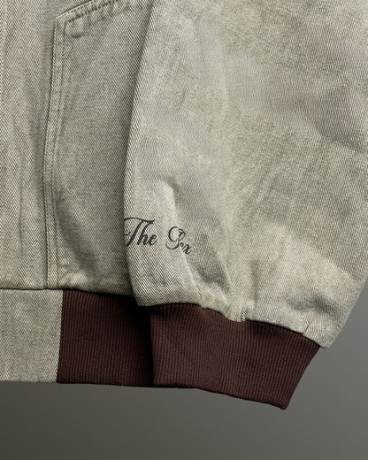 Unbound Denim Zipper Hoodie