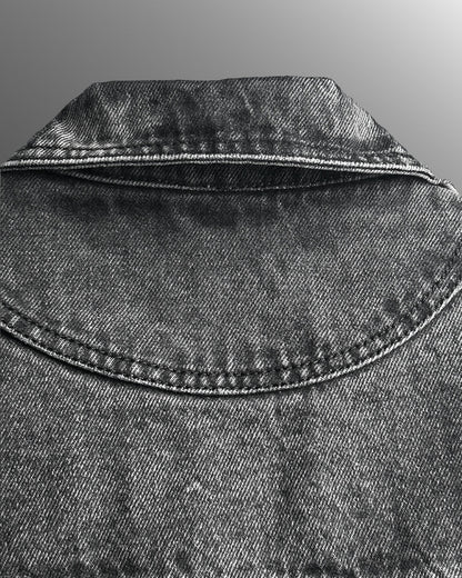 Over Drive Washed Denim Jacket