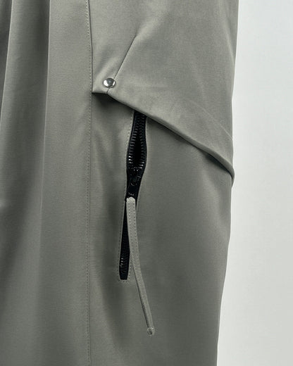 Zip Run Fawn Cargo Parachute Pants