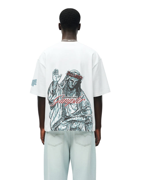 Spiritual Gangster Heavyweight White T-shirt