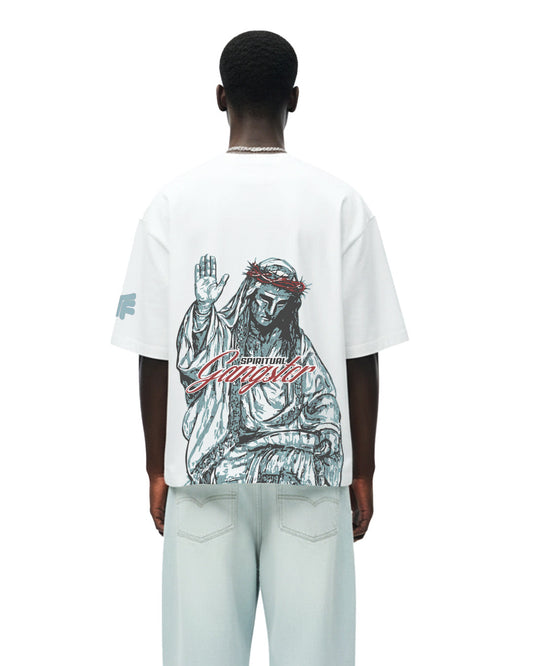 Spiritual Gangster Heavyweight White T-shirt