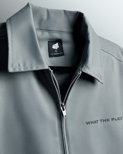 Lucid Dreams Grey Cotton Jacket