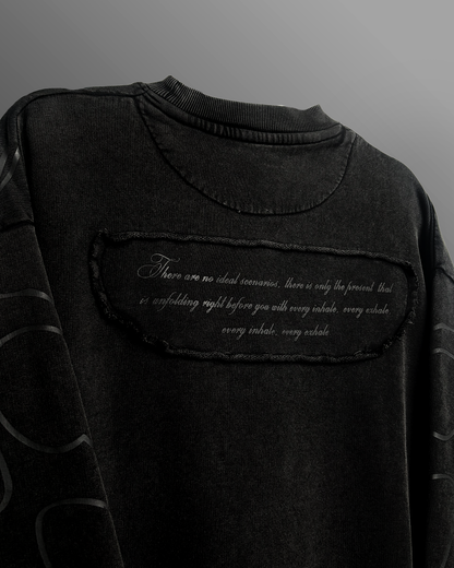 Wild Fire Acid Wash Sweatshirt