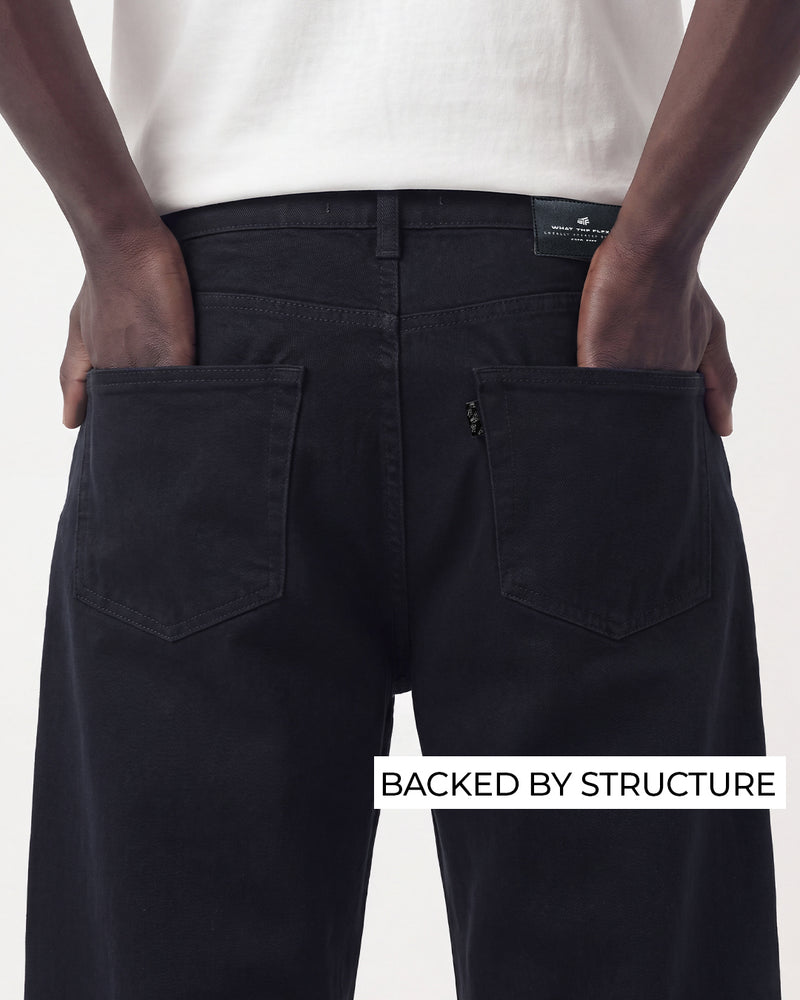 Core Indigo Straight Cut Jeans