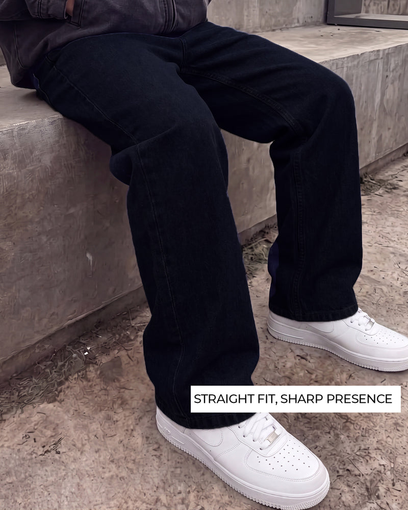 Core Indigo Straight Cut Jeans
