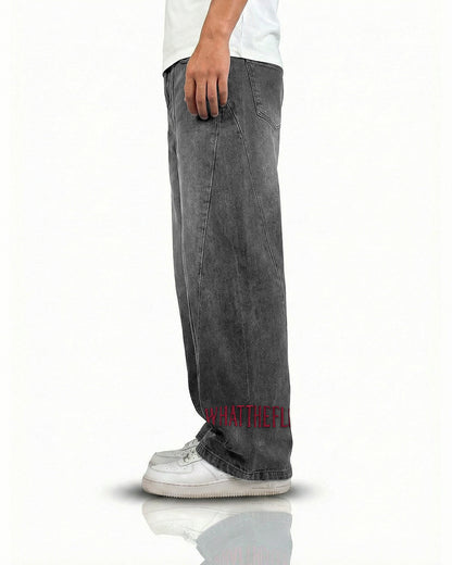 Cypher Grey Baggy Jeans