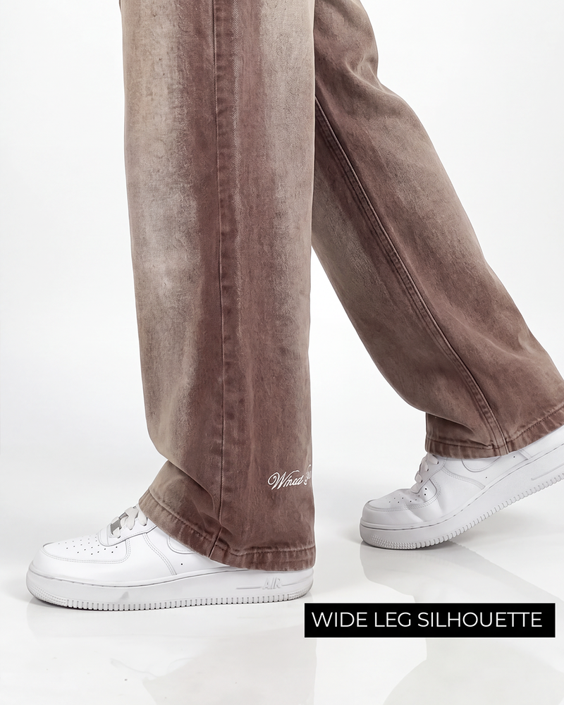 Drift Brown Baggy Jeans