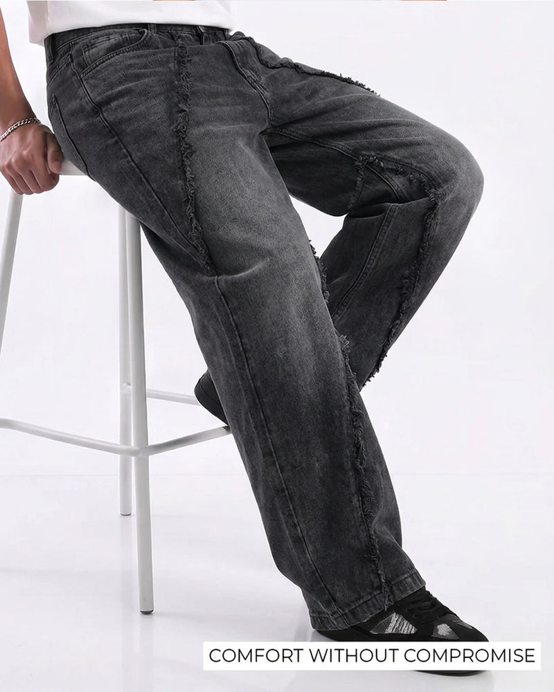 Feral Structured Baggy Jeans
