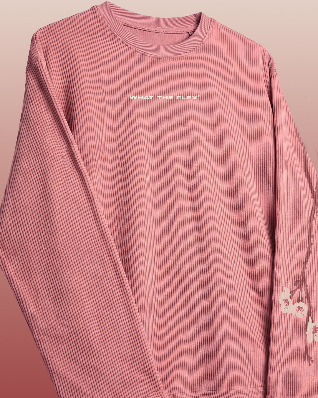 Floral Myth Full Sleeves Ribbed T-Shirt