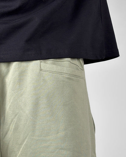 Frontcut Sage Cotton Shorts