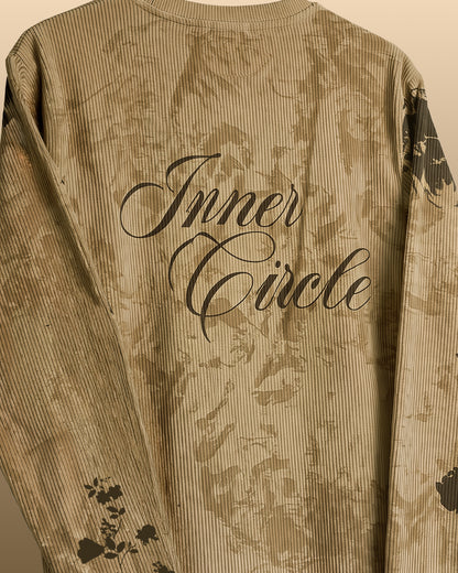 Inner Circle Full Sleeves Ribbed T-Shirt