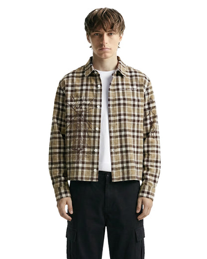Not For You Plaid Checks Shirt