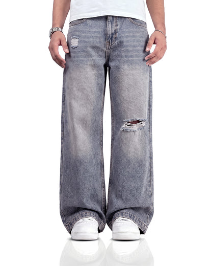Ocean Fade Baggy Denim Jeans