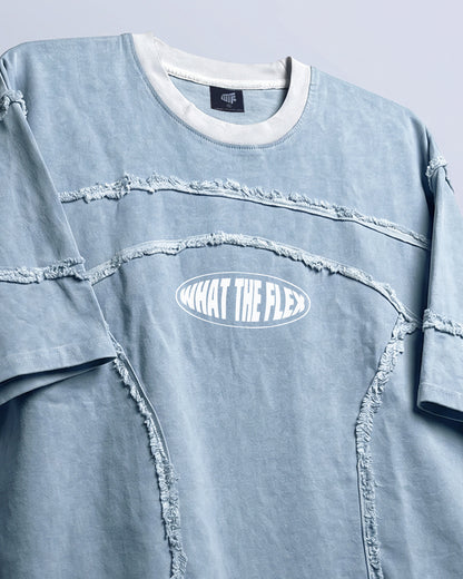 Offset Blue Denim T-shirt