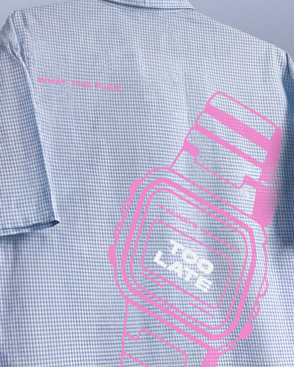 Too Late Half Sleeves Checks Shirt