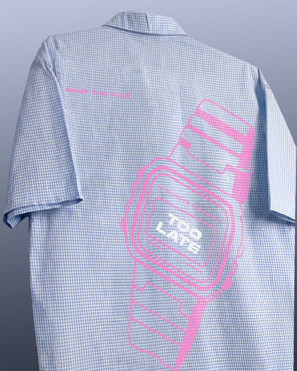 Too Late Half Sleeves Checks Shirt