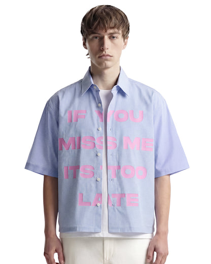 Too Late Half Sleeves Checks Shirt
