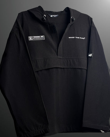 Signature Black Air Nylon Hoodie